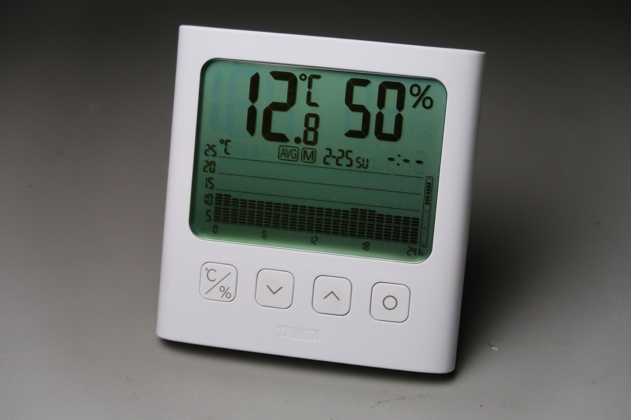 TT-580グラフ付きデジタル温湿度計